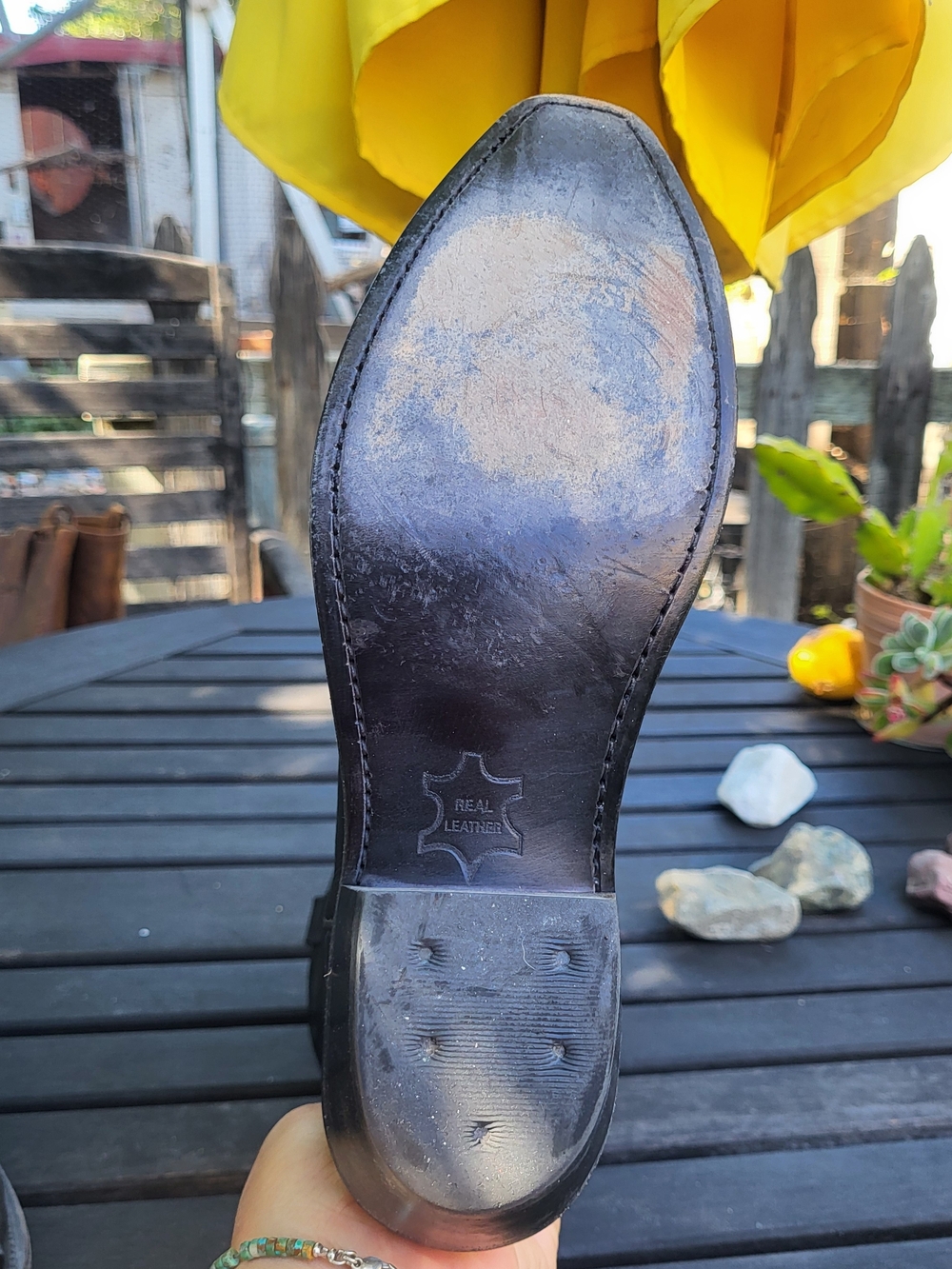 Old West Womens Leather Snip Toe Cowboy Boots, Size 7.5 To 8 - Picture 7 of 14